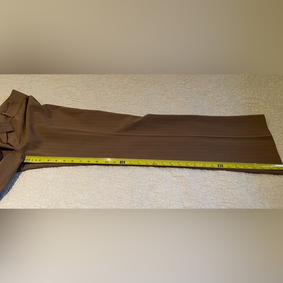 InWear Pants Cafe Latte Brown with Pinstripes, Size EU 40 - Picture 8 of 14